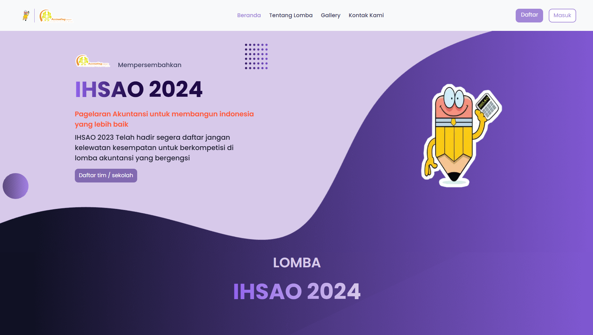 IHSAO Website Competition PCR