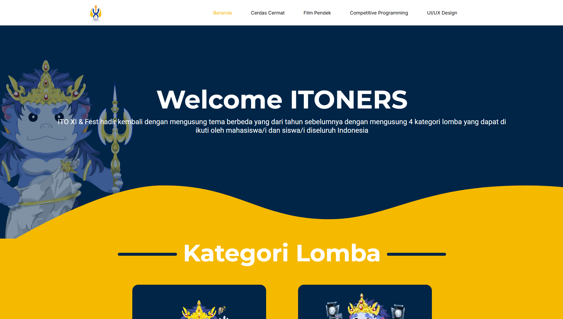 ITO XI Competition Profile Website